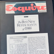 Esquire Magazine - Best New Restaurant of The Year